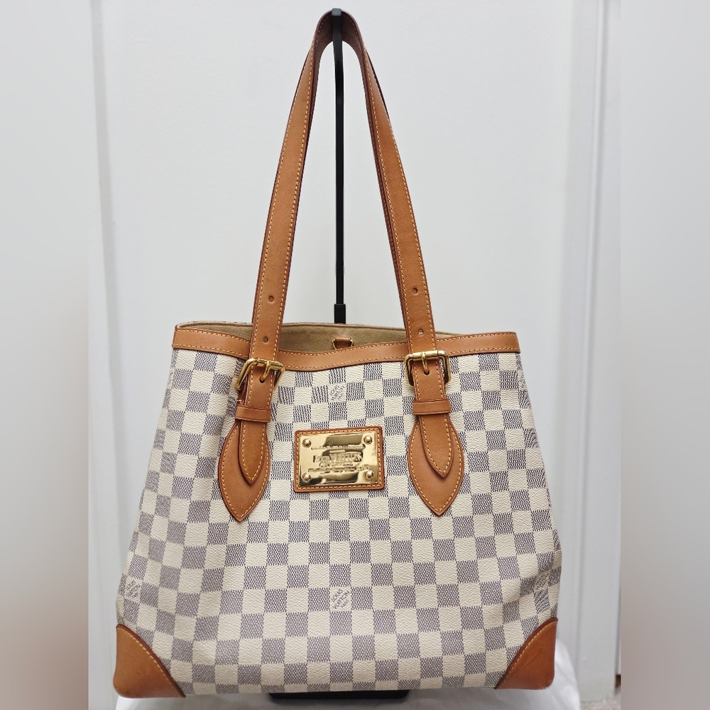 Louis Vuitton Damier Azur Hampstead MM